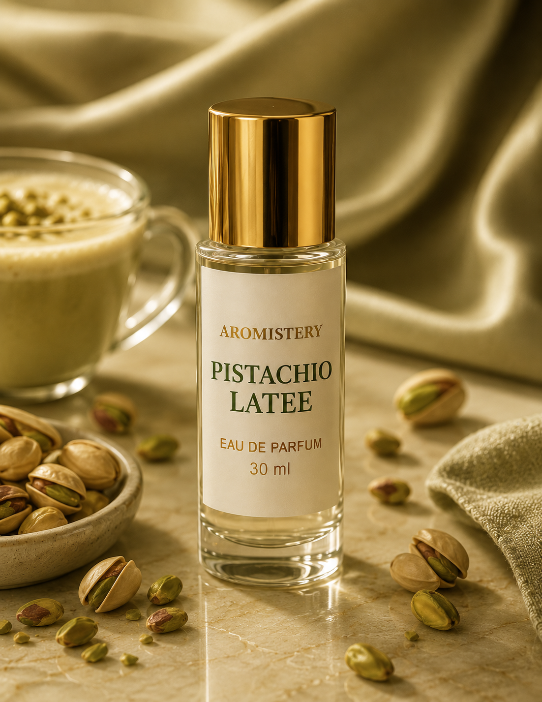 Pistachio latee perfume for her.(30ml)