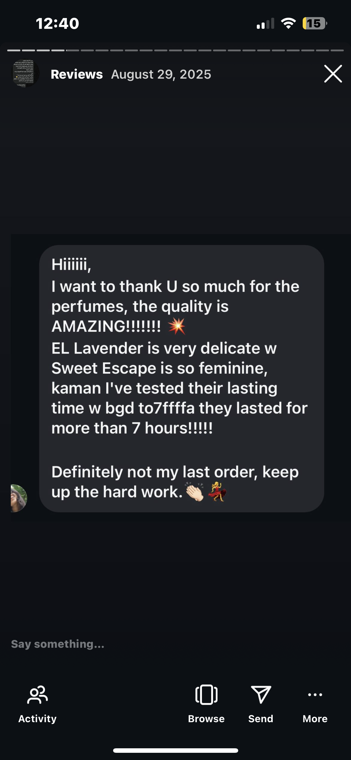 B REVIEWS❤️❤️
