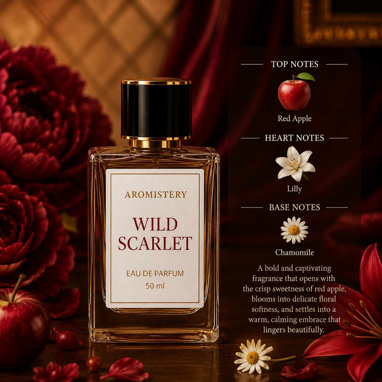 Victoria’s secret wild scarlet.(50ml)